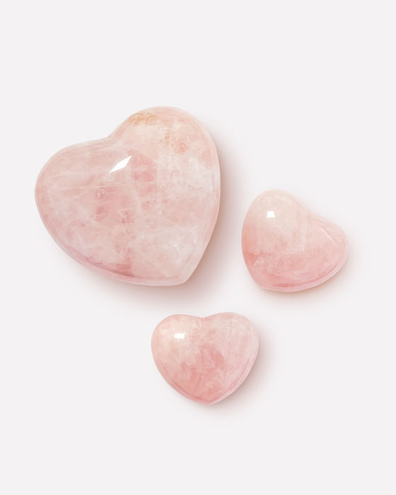 Сердце из Розового Кварца 3,5х4 см